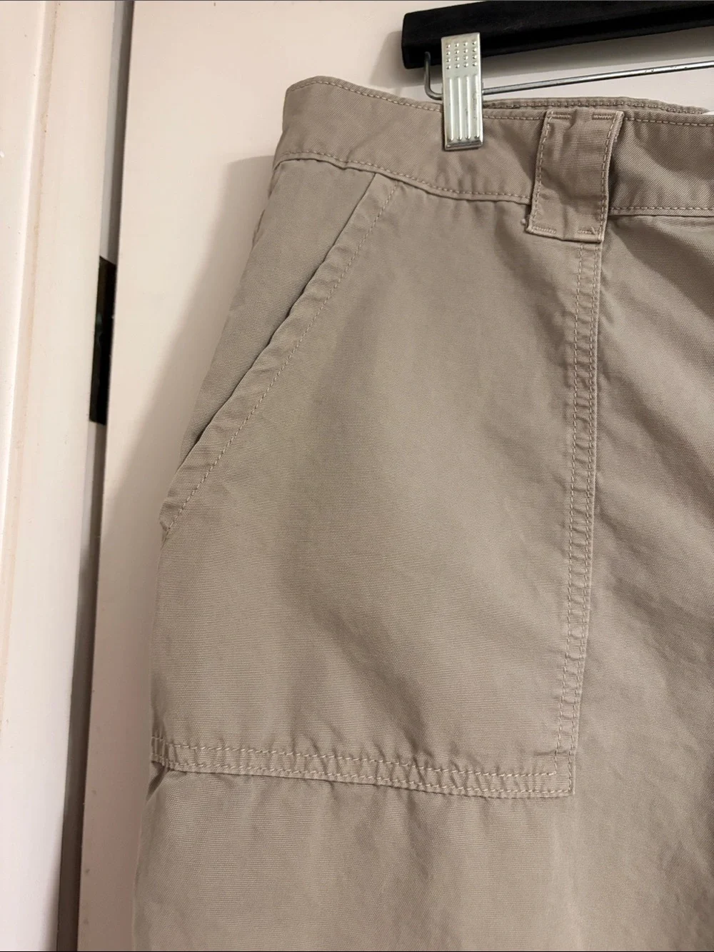 Zara Beige Utility Chinos